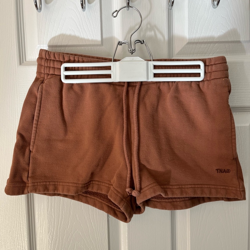 TNA Warm Cocoa Fleece Shorts
